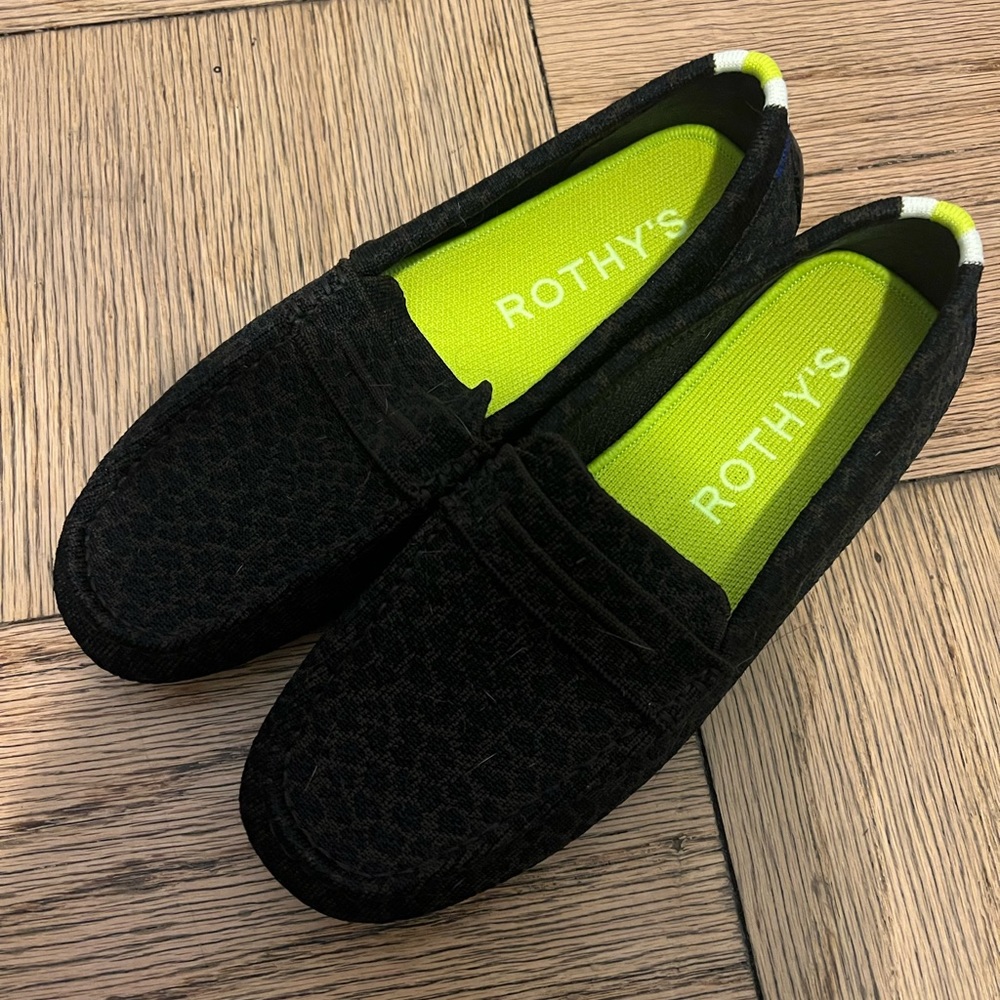 Rothy’s Animal Print Loafers